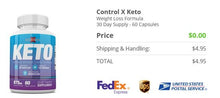 Load image into Gallery viewer, CONTROL X KETO - LIMITED STOCK