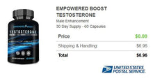 Load image into Gallery viewer, EMPOWERED BOOST TESTOSTERONE - LIMITED STOCK

